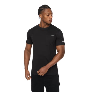 Crosshatch - "Portville" T-Shirt für Herren, Alltag (Schwarz)