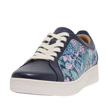 Fit Flop - "Jim Thompson" Sneaker für Damen, Leder (Blau)