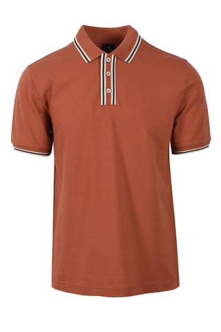 PAUL SMITH REG FIT POLO SHIRT RED