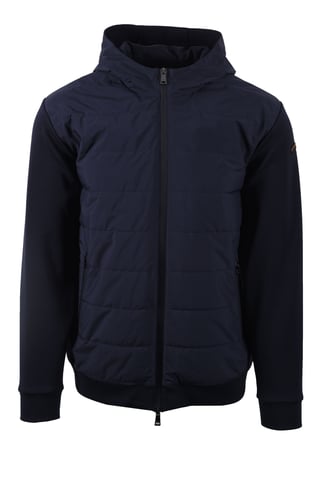 Paul & Shark FULL ZIP HYBRID JACKET NAVY