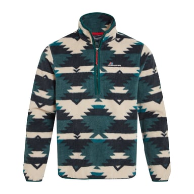 Craghoppers - "Tatton II" Fleece-Oberteil für Herren, mit halbem Reißverschluss (Viridiangrün)
