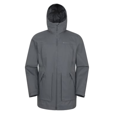 Mountain Warehouse - "Harbour" Jacke, wasserfest für Herren (Grau)