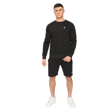 Crosshatch - "Cresswill" Sweatshirt für Herren (Schwarz)