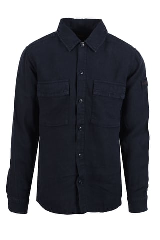 Boss Orange BOSS LOCKY SHIRT DARK BLUE
