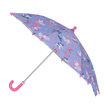 Mountain Warehouse - Kinder Einhorn Faltbarer Regenschirm (Flieder)