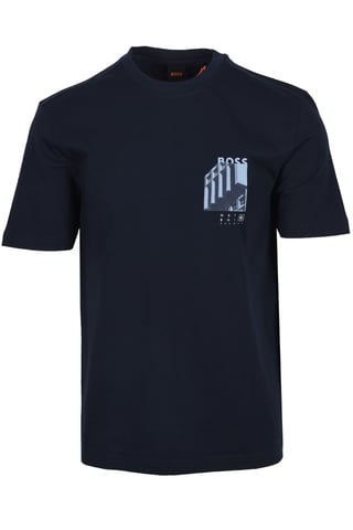 Boss Orange TE_BOARD TSHIRT DARK BLUE