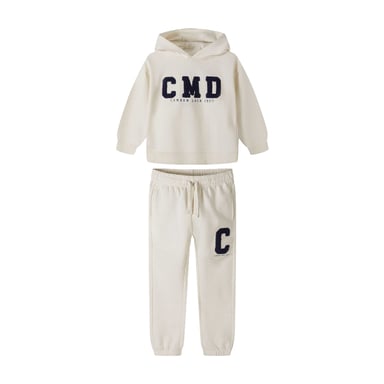 Minoti - Hoodie und Jogginghosen-Set für Jungen, Bouclé (Cremefarbe)
