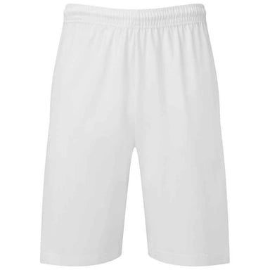 Fruit of the Loom - "Iconic 190" Shorts für Herren (Weiß)