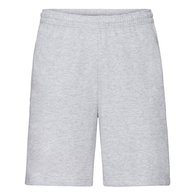 Fruit of the Loom - Shorts für Herren/Damen Unisex (Grau meliert)