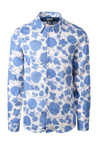 PAUL SMITH LS REGULAR FIT SHIRT BLUE
