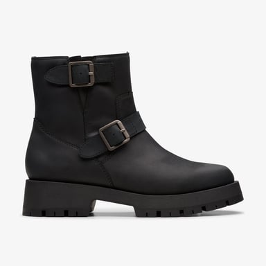 Ledwick Haley Black Oily Lea Stiefel