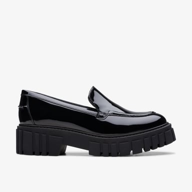 Page Loafer Black Pat Schuhe