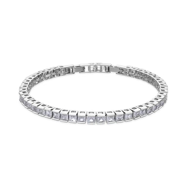 Luxenter Armband in Silberoptik mit brillantgeschliffenen Zirkonia – Zaix