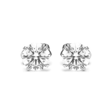 Luxenter Ohrringe mit Brillanz-Zirkonia, silberveredelt – Verak