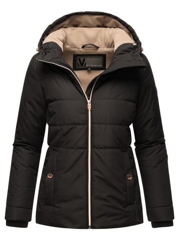 Marikoo Damen Steppjacke mit Fleece-Innenfutter & Kapuze – Alemee