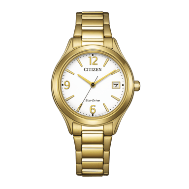 Citizen  Gold Damen Armbanduhr FE6122-64A