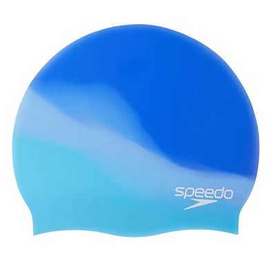 Speedo - "Multicolour" Schwimmkappe für Herren/Damen Unisex (Blau)
