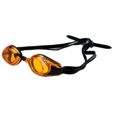 Aquawave - "Wesde" Schwimmbrille für Herren/Damen Unisex (Schwarz/Gelb)