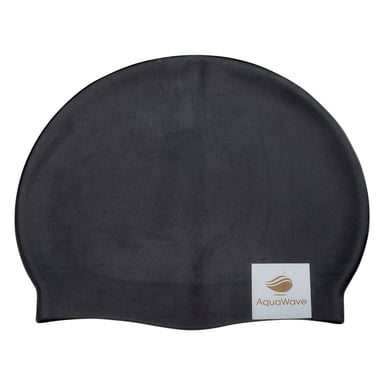 Aquawave - "Prime" Bademütze für Herren/Damen Unisex (Schwarz/Weiß)
