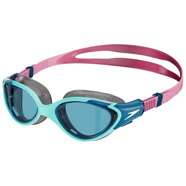 Speedo - "Biofuse 2.0" Schwimmbrille für Damen (Blau/Pink)
