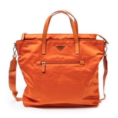 Large Convertible Vertical Tote Schultertasche