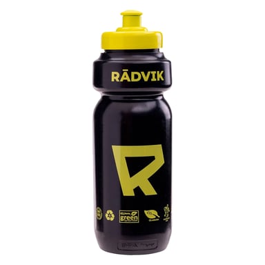 Radvik - Wasserflasche "Biobidonic", 650ml (Schwarz/Grün)