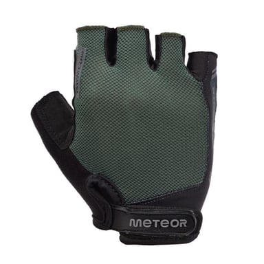 Meteor - Herren/Damen Unisex Radfahrer-Handschuhe "MX52" (Schwarz/Grün)