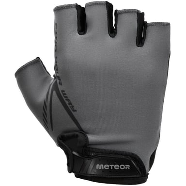 Meteor - Radfahrer-Handschuhe "MX10" - Schaumstoff (Grau)