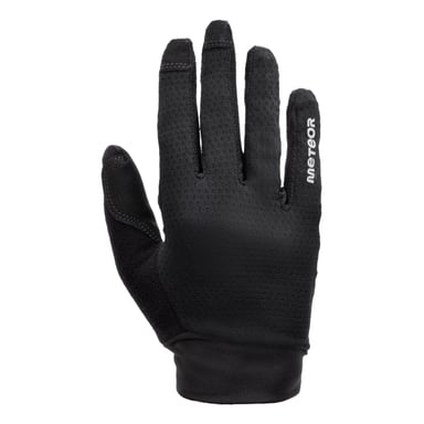 Meteor - Herren/Damen Unisex Radfahrer-Handschuhe "MX100" - Polyester Reflektierende Details (Schwarz)
