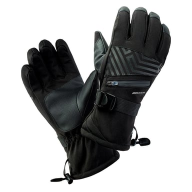 Hi-Tec - Herren Skihandschuhe "Rodeno", Wasserfest (Schwarz)