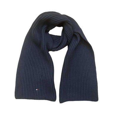 Tommy Hilfiger - Schal für Kinder, Jerseyware (Dunkles Marineblau)