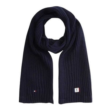 Tommy Hilfiger - Schal für Kinder, Jerseyware (Dunkles Marineblau)
