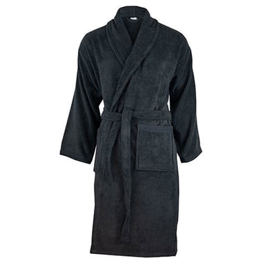 The One Towelling - Morgenmantel für Herren/Damen Unisex, Baumwolle aus biologischem Anbau (Anthrazit)