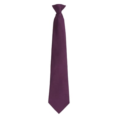Premier - "Colours Orginals Fashion" Krawatte Zum Anklemmen (Violett)