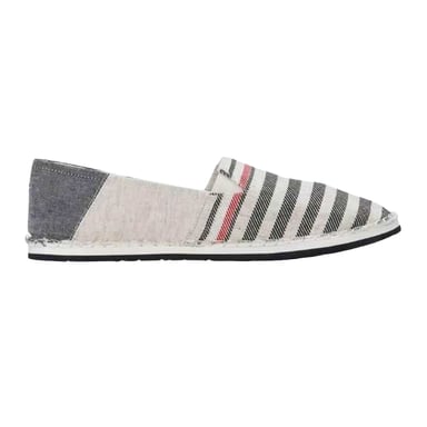Tommy Hilfiger - Mit Streifen Espadrillen für Herren (Beige/Marineblau)