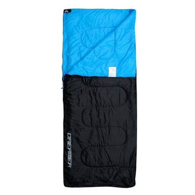 Meteor - Schlafsack "Dreamer", Logo (Schwarz/Blau)