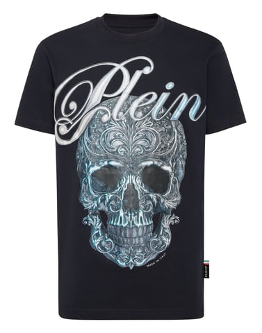 T-Shirt Rundhalsausschnitt Ss Skull