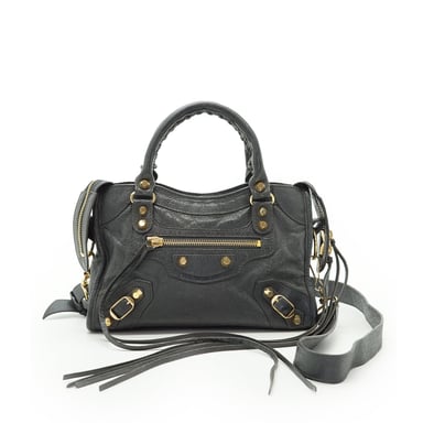 Balenciaga Lederhandtasche City