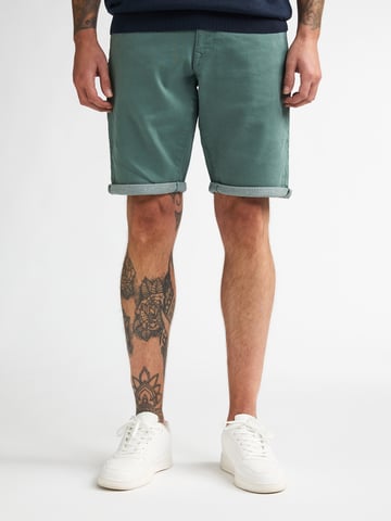 Petrol Industries - Jackson Bunte Jeansshorts Coconut Herren - Grün