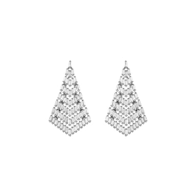 Luxenter-Ohrringe mit Rubin-Zirkonia aus 18 Karat Roségold - Lasein