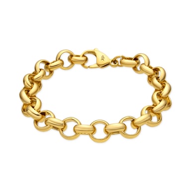 Luxenter Armband mit 18-karätiger Gelbgold-Finish und funkelndem Zirkonia – Rydal