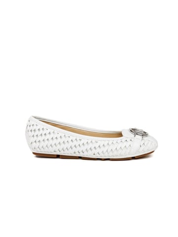 Michael Kors Slipper Optik Weiß