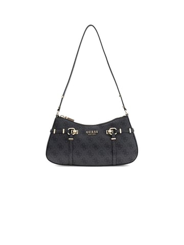 Guess Schultertasche Kohle-Logo