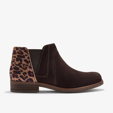 Demi2 Beat Dark Brown Suede Stiefel