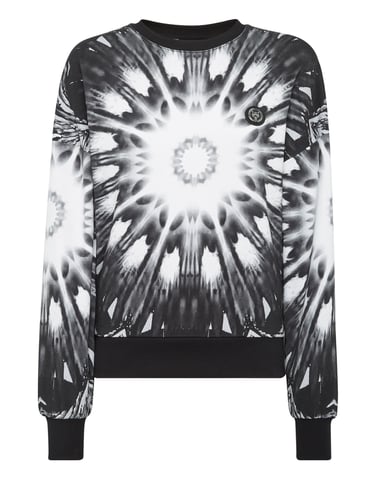 Sweatshirt Optical Flower