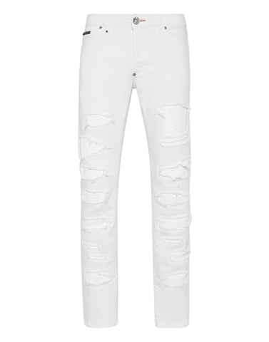 Jeans Gerader Schnitt Python