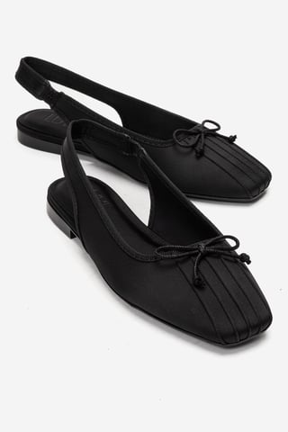 Zelvia Schleife Slingback Ballerina