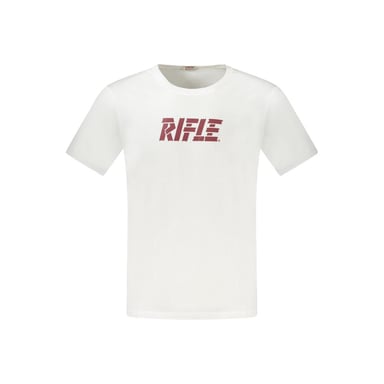 Rifle Bianco Baumwoll-Herren T-Shirt