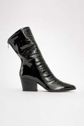 Laval Reißverschluss hinten Blockabsatz Stiefel (Damen)