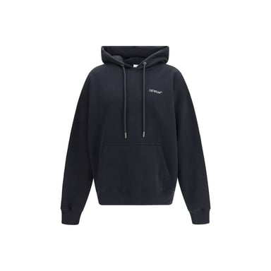 Off-White Schwarzes Baumwoll-Sweatshirt